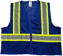 Load image into Gallery viewer, Blue Safety Vest Custom Print Bundle
