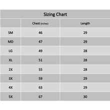 Load image into Gallery viewer, GSS 1701/1702 Sizing Chart
