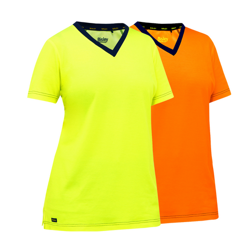 Bisley 310W1118 - Hi-Viz Short Sleeve Shirts | Main View 