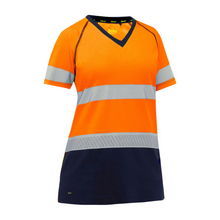 Load image into Gallery viewer, Bisley 312W1118T - Safety Orange Hi-Viz Women&#39;s Shirt | Front View
