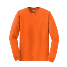 Load image into Gallery viewer, Gildan 8400 - Safety Orange Hi-Viz Long Sleeve Shirt | Front Flat View
