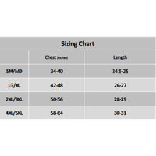 Load image into Gallery viewer, GSS 1712 – Red Safety Vest | Sizing Chart
