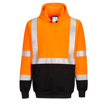 Load image into Gallery viewer, Portwest UB324 - Safety Orange ANSI Class 3 Sweatshirt | Front View
