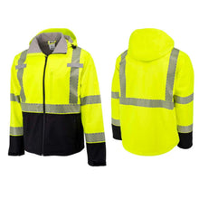 Load image into Gallery viewer, Radians SJ322B – Safety Green High Visibility Jacket | Main View
