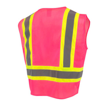 Load image into Gallery viewer, Radians SV22-1 - Pink Safety Vest | Back Right View
