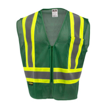 Load image into Gallery viewer, Radians SV22- 1ZHGM – Hunter Green Safety Vest | Front View
