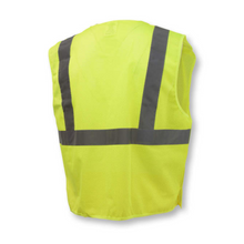 Load image into Gallery viewer, Radians SV4GM - Safety Green Breakaway Safety Vest | Back Right 
