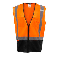 Load image into Gallery viewer, Radians SV54B-2ZOM – Safety Orange Surveyor Safety Vest | Front View 
