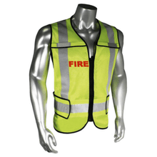 Load image into Gallery viewer, Radians LHV-5-PC-ZR-FIR - Safety Green Fire Safety Vest | Front View
