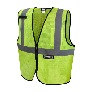 Radians DSV220 - Safety Green ANSI Class 2 Safety Vest | Front Left View