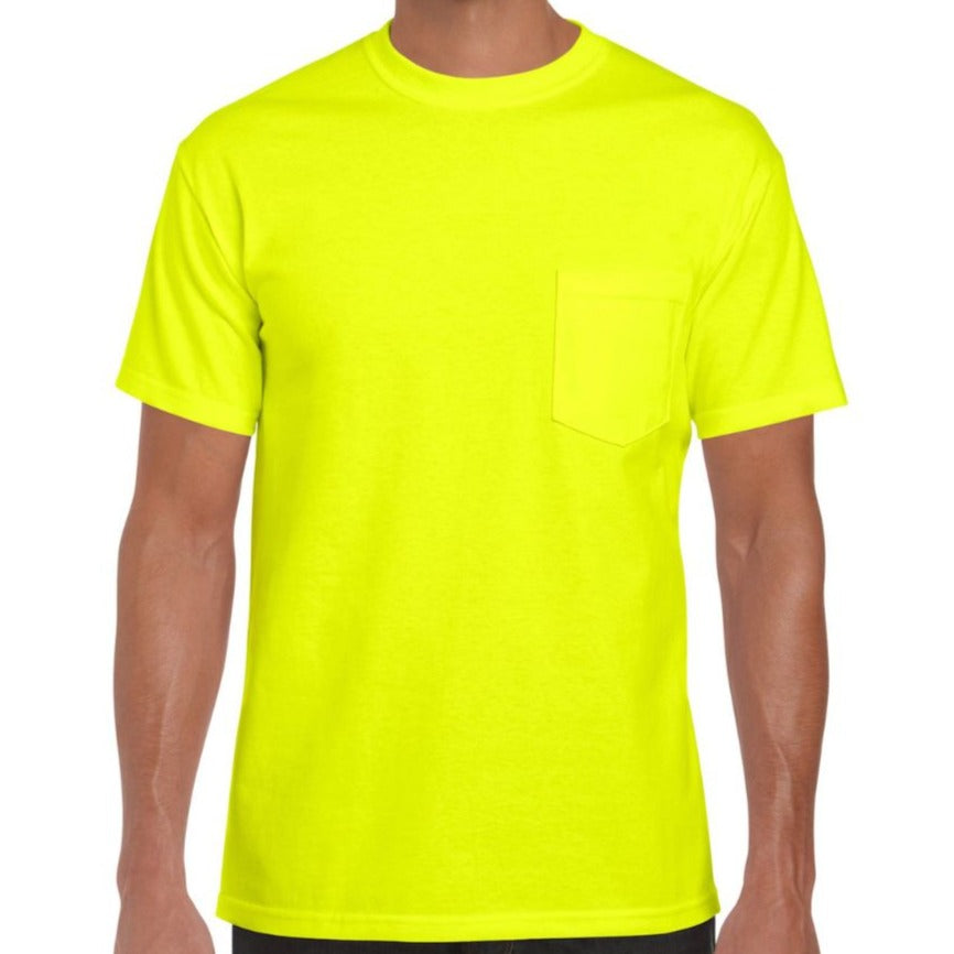 Gildan, High Visibility Pocket T-Shirt - Non ANSI [2300]