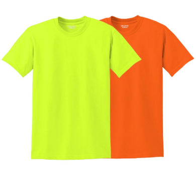 Gildan 8000 –  Hi-Viz Short Sleeve Shirts | Main View    