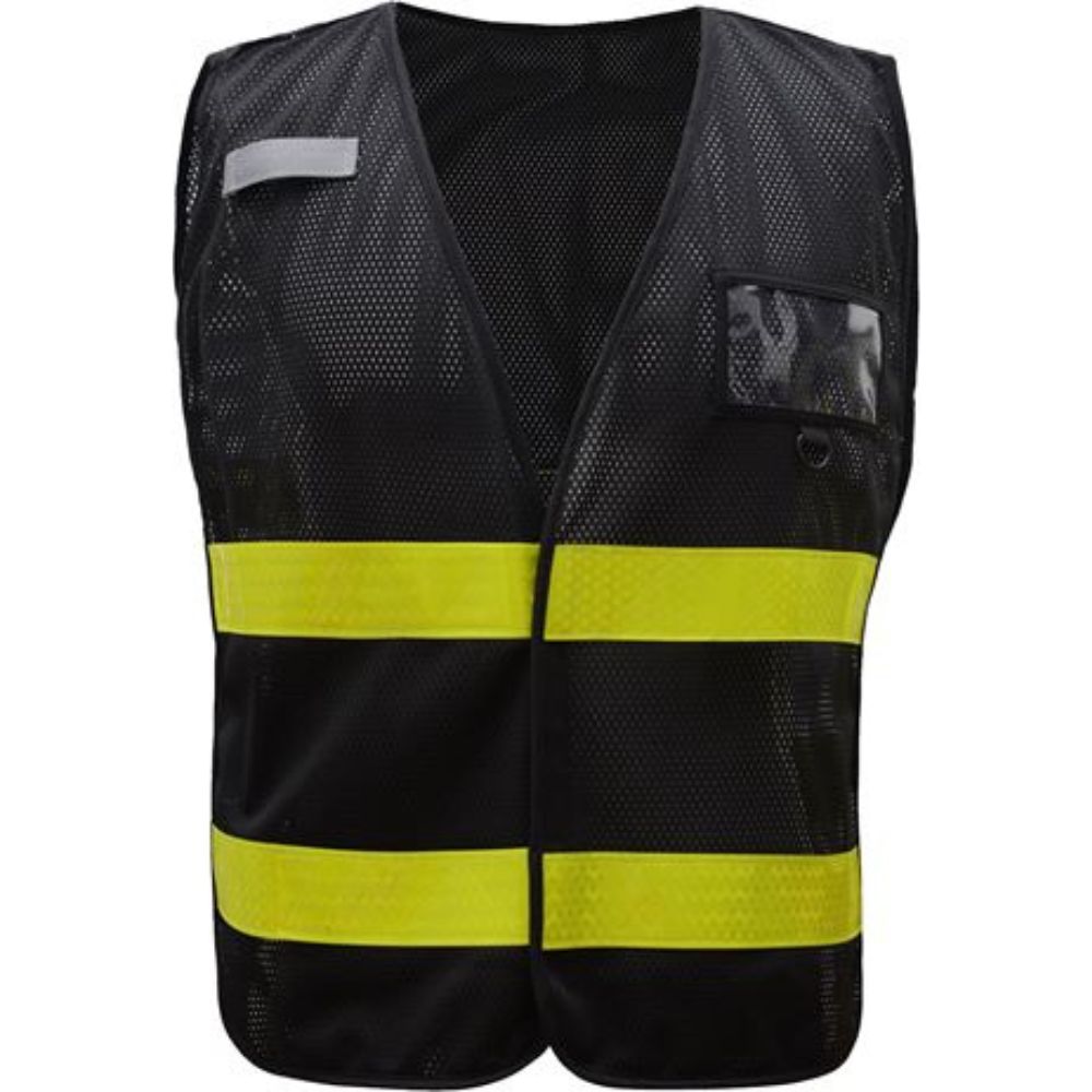 GSS 3115 - Black Multi-Use Utility Vest  Front View