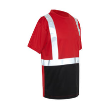 Load image into Gallery viewer, GSS 5124 - Red Hi-Viz Short Sleeve Shirt | Front Right View
