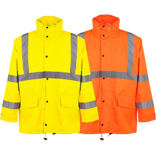 GSS 6001/6002 - Hi-Viz Rain Jackets | Main View 