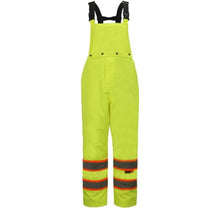 Load image into Gallery viewer, GSS FR6109 – Safety Green High Visibility Rain Pants | Front View    
