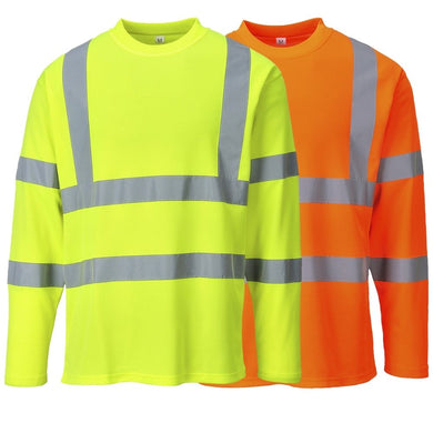 Portwest S278 - Hi-Viz Long Sleeve Shirt | Main View 