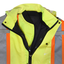 Load image into Gallery viewer, Radians SJ610B-3ZGS - Safety Green Hi-Viz Parka | Zipper &amp; Collar
