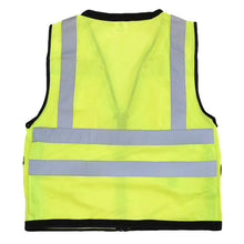 Load image into Gallery viewer, Radians SV59Z-2ZGD - Safety Green Surveyor Safety Vest | Back Flat View
