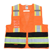 Load image into Gallery viewer, Radians SV6B-2ZOD - Safety Orange Surveyor Safety Vests | Front Flat View
