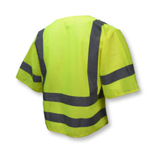 Load image into Gallery viewer, Radians SV83GM - Safety Green ANSI Class 3 Safety Vest | Back Right View
