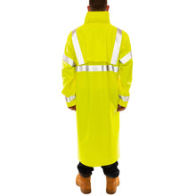 Load image into Gallery viewer, Tingley C44122 - Safety Green Hi-Viz FR Jacket | Back View
