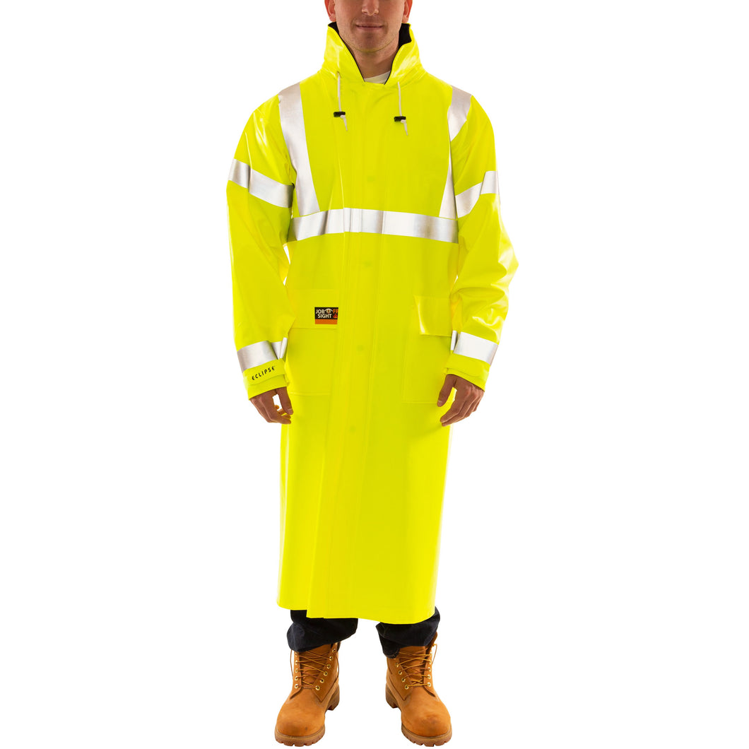 Tingley C44122 - Safety Green Hi-Viz FR Jacket | Front View