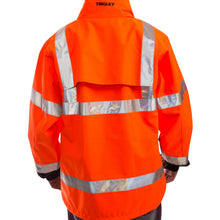 Load image into Gallery viewer, Tingley J24129 - Safety Orange Hi-Viz Parka | Back View
