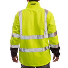 Load image into Gallery viewer, Tingley J25022 - Safety Green Hi-Viz Parka | Back View
