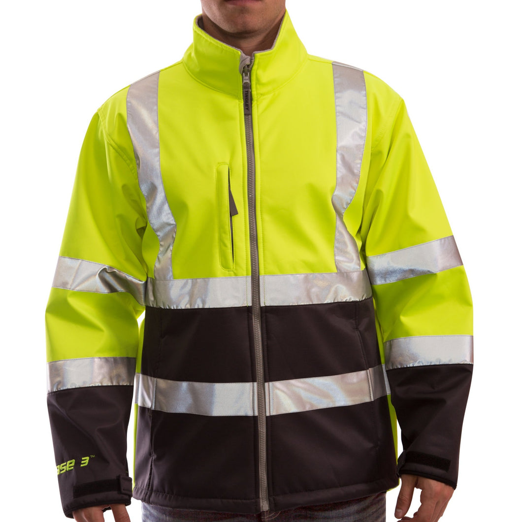 Tingley J25022 - Safety Green Hi-Viz Parka | Front View