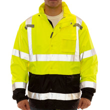 Load image into Gallery viewer, Tingley J27112 - Safety Green Hi-Viz Parka | Front View
