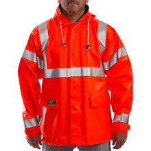 Load image into Gallery viewer, Tingley J44129 - Safety Orange Hi-Viz FR Jacket | Front View
